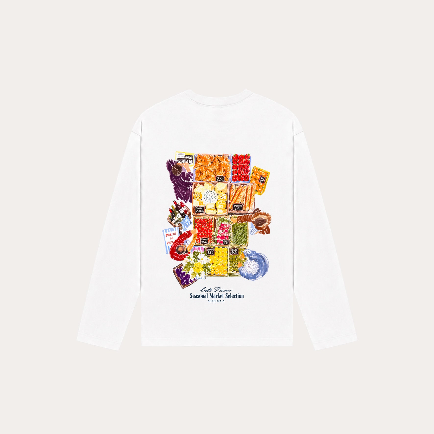 Seasonal Market Selection Longsleeve