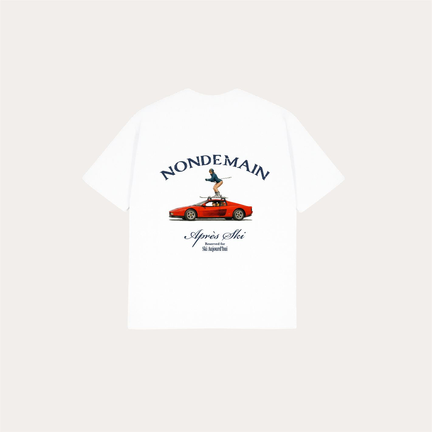 Voiture Rouge T-Shirt