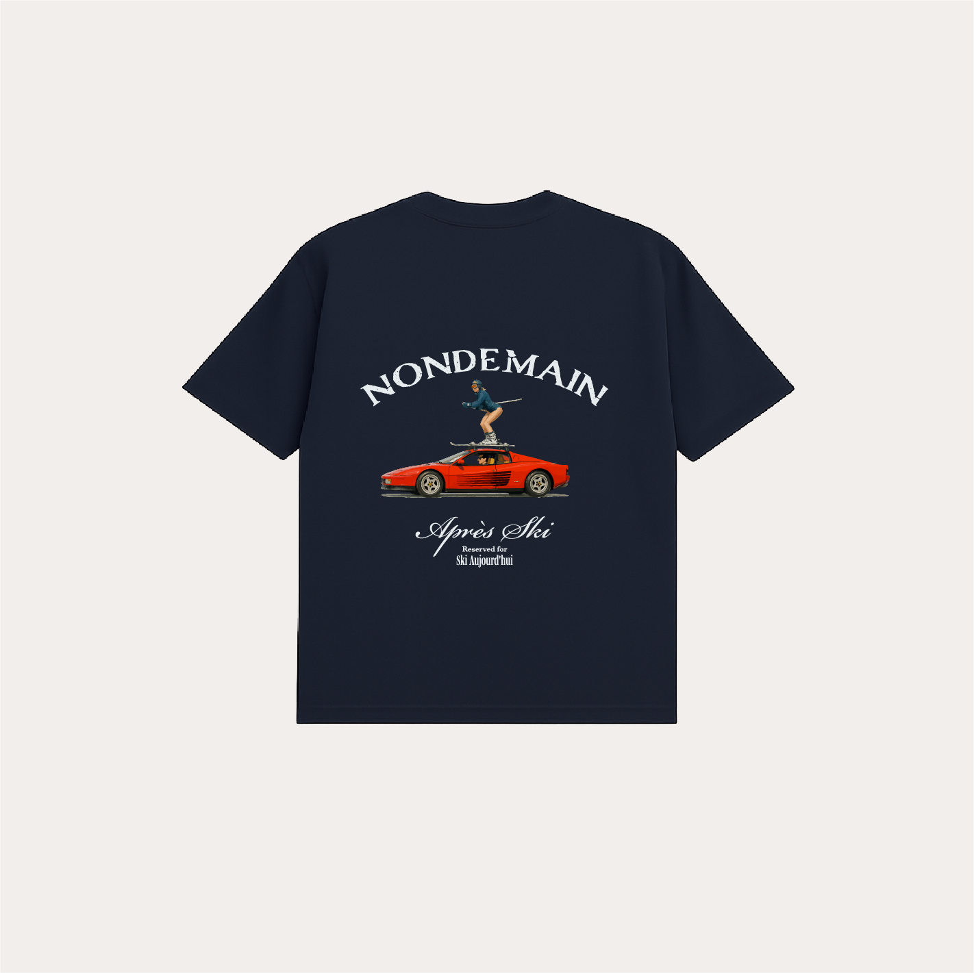 Voiture Rouge T-Shirt
