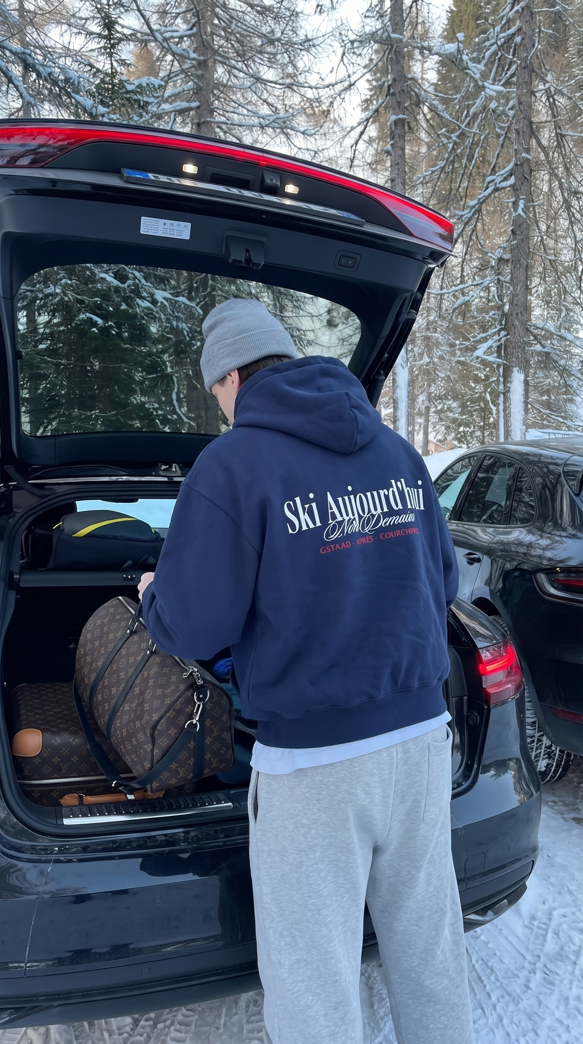 Ski Ajourd'hui Hoodie