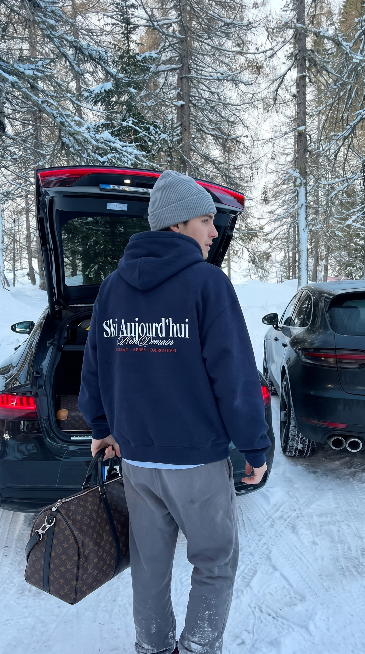 Ski Ajourd'hui Hoodie